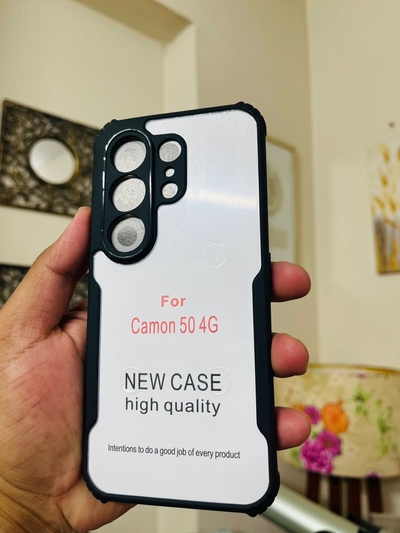 Tecno Camon 50 4G Back Cover Hard Plastic Anti Yellow Back Phone Case_img_4