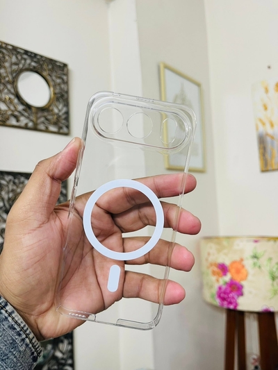 Anti Yellow Honor 500 Pro Back Cover Hard Transparent Pure White ShockProf Back Phone Case_img_8