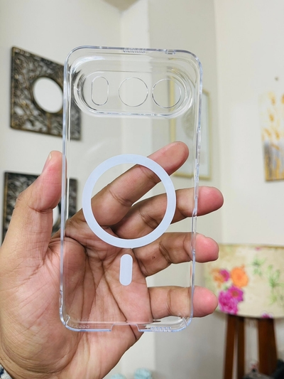 Anti Yellow Honor 500 Pro Back Cover Hard Transparent Pure White ShockProf Back Phone Case_img_4