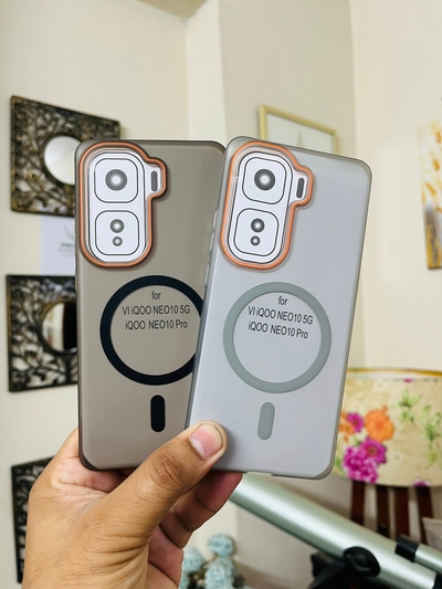 IQOO Neo 10 / Neo 10 Pro Back Cover Matte Finished WIth Magsafe Phone Case Magsafe Working_img_0