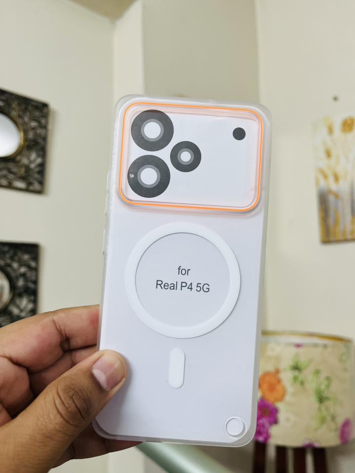 Realme P4 5G Back Cover Matte Finished With Wirless Supported_img_6