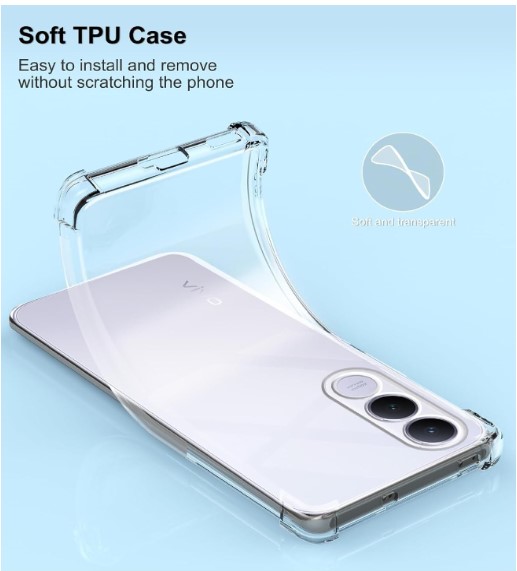 vivo V70FE Back Cover Soft Transparent_img_2
