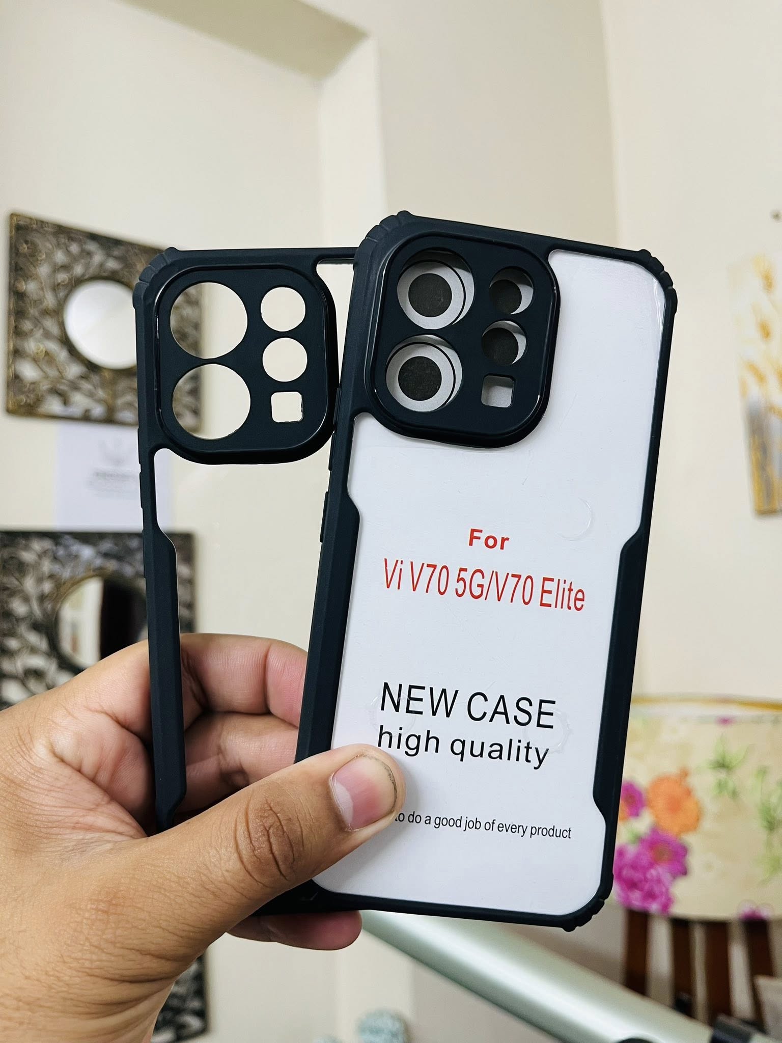 vivo V70/Vivo V70 Elite Back Cover Premium Trendy Shock Prof Back Case