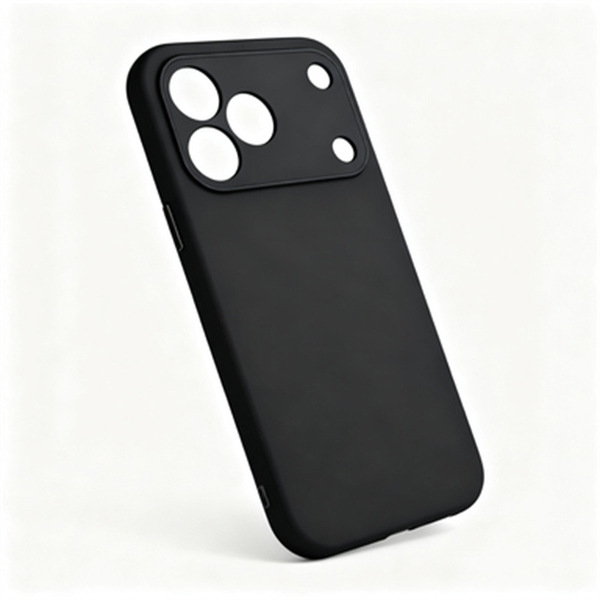 ZTE Nubia V80 Design Mobile Phone Case Z2575 Protective Cover Frosted Shell Material TPU Black Color Back Cover ZTE Nubia V80 Design Soft Silicone Premium Phone Case_img_3