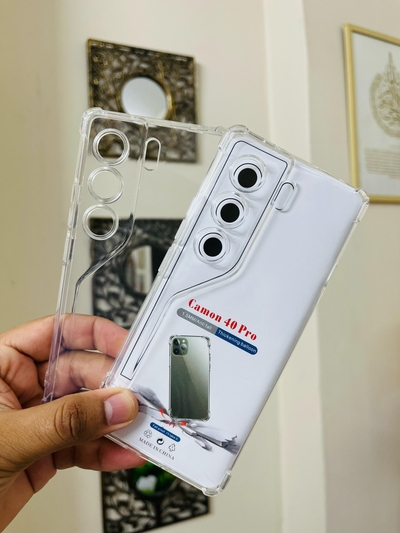 Tecno Camon 40 /  Tecno Camon 40 Pro Soft Transparent Water Color Pani Back Cover Tpu Case_img_3
