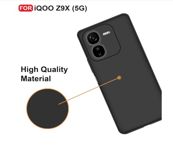 IQOO Z9x Back Cover Soft Silicone Premium Quality_img_0