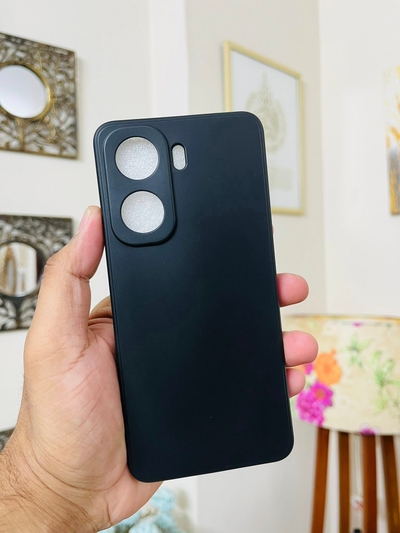 IQOO NEO 11 Back Cover Soft Silicone Phone Case Black Color_img_0