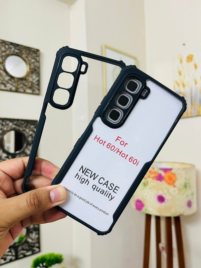 Infinix Hot 60/ Infinix Hot 60i Back Cover Shock Prof Back Case_img_0