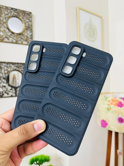 Infinix Hot 60 / Infinix Hot 60i Back Cover Soft Silicone Air Flow Back Cover_img_0