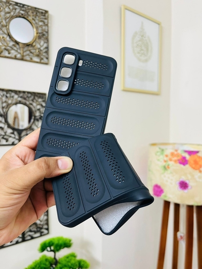 Infinix Hot 60 / Infinix Hot 60i Back Cover Soft Silicone Air Flow Back Cover_img_1