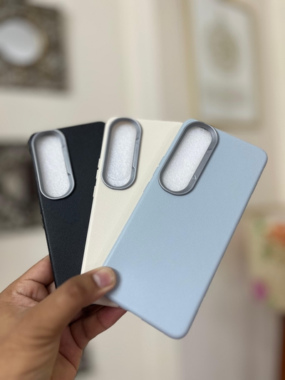 Vivo V50 Lite Back cover Rough Cross Patterned Magnetic Soft Silicone Leather For Vivo V50 Lite 5G case_img_9