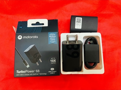 Motorola 68W Charger Turbo 68W With Cable Type C To C_img_0