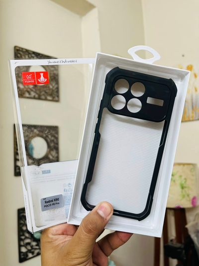 XUNDD For Xiaomi Redmi K90 5G / Poco F8 Pro Case Dropproof TPU + Acrylic Clear Back Phone Cover_img_3