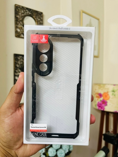 XUNDD For TECNO Pova Curve 5G Case Dropproof TPU + Acrylic Clear Back Phone Cover_img_0