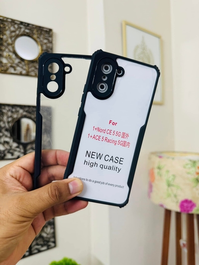 Oneplus NORD CE5 Back Cover Transparent Hard Shock Prof Back Cover XUNDDFUSION_img_2