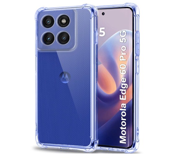 Motorola Edge 60 Pro Transparent Soft Silicone Case