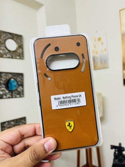 Nothing Phone 3A Back Cover Premium Carbon Fiber Texture Luxury Phone Case Sliim Design_img_1