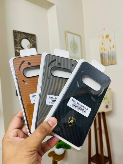 Nothing Phone 3A Back Cover Premium Carbon Fiber Texture Luxury Phone Case Sliim Design_img_4