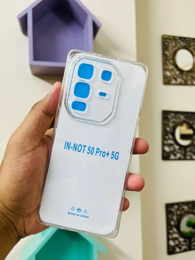 Infinix Note 50 Pro Plus Back Cover Soft Silicone Transparent_img_0