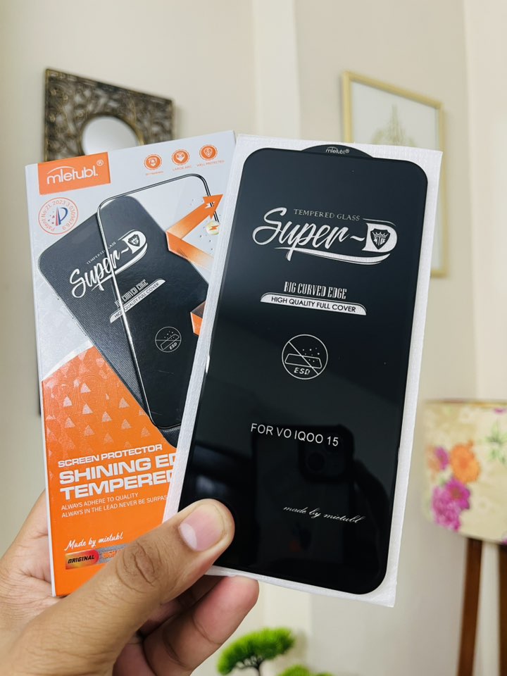 IQOO 15 Glass Protector Premium Quality Edge To Edge Full Screen_img_0