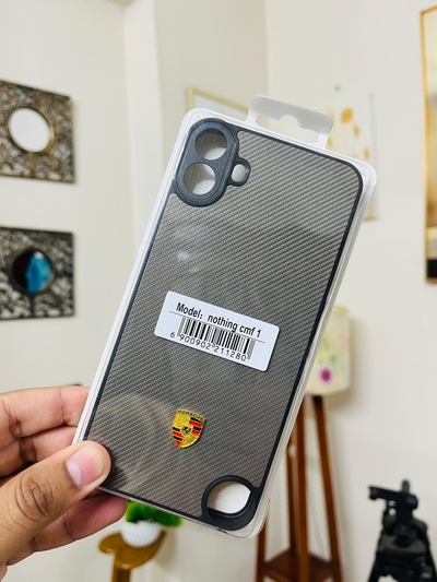 CMF Phone 1 Back Cover Carbon Fiber WIth Logo Design Premium Phone Back Cover_img_2