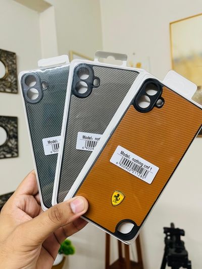 CMF Phone 1 Back Cover Carbon Fiber WIth Logo Design Premium Phone Back Cover_img_5
