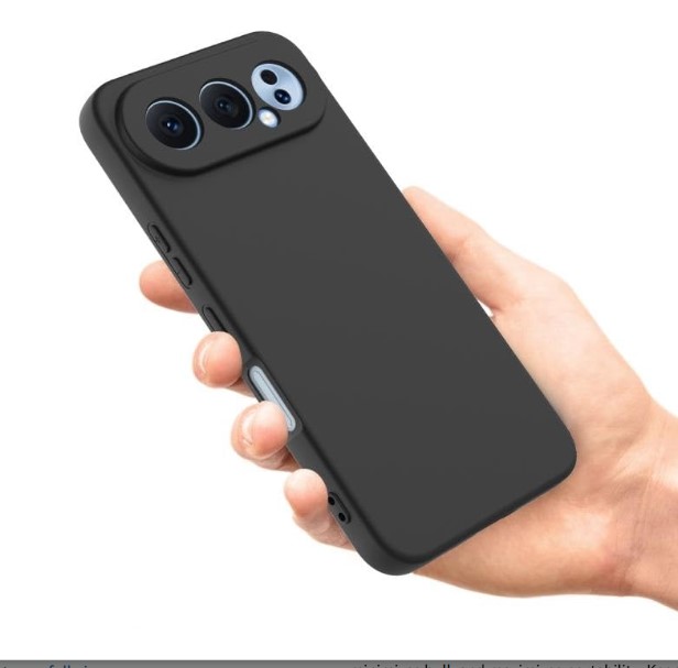 Honor 500 Pro Back Cover Silicone Pure Black_img_3