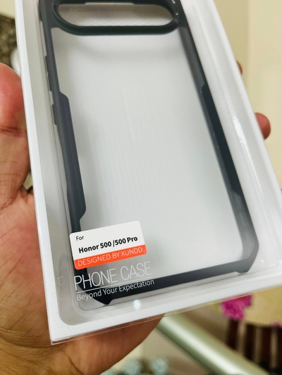 Honor 500/500 Pro Xundd Back Cover Premium ShockPorf Transparent Phone Case Battle Series_img_1