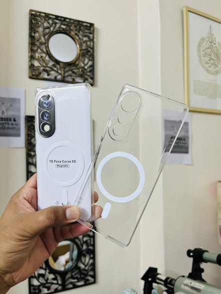 Tecno Pova Curve 5G Anti Yellow Hard Case Transparent Premium QUALITY_img_4