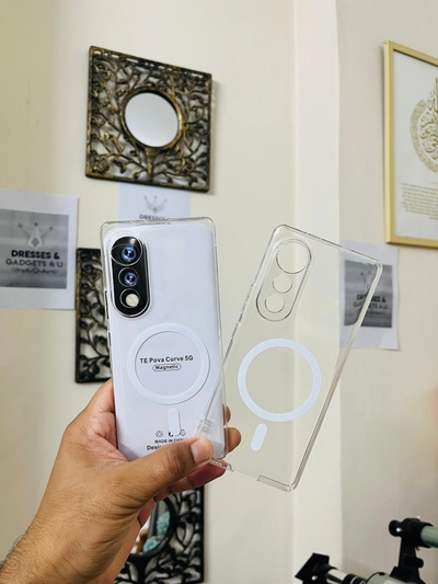 Tecno Pova Curve 5G Anti Yellow Hard Case Transparent Premium QUALITY_img_2