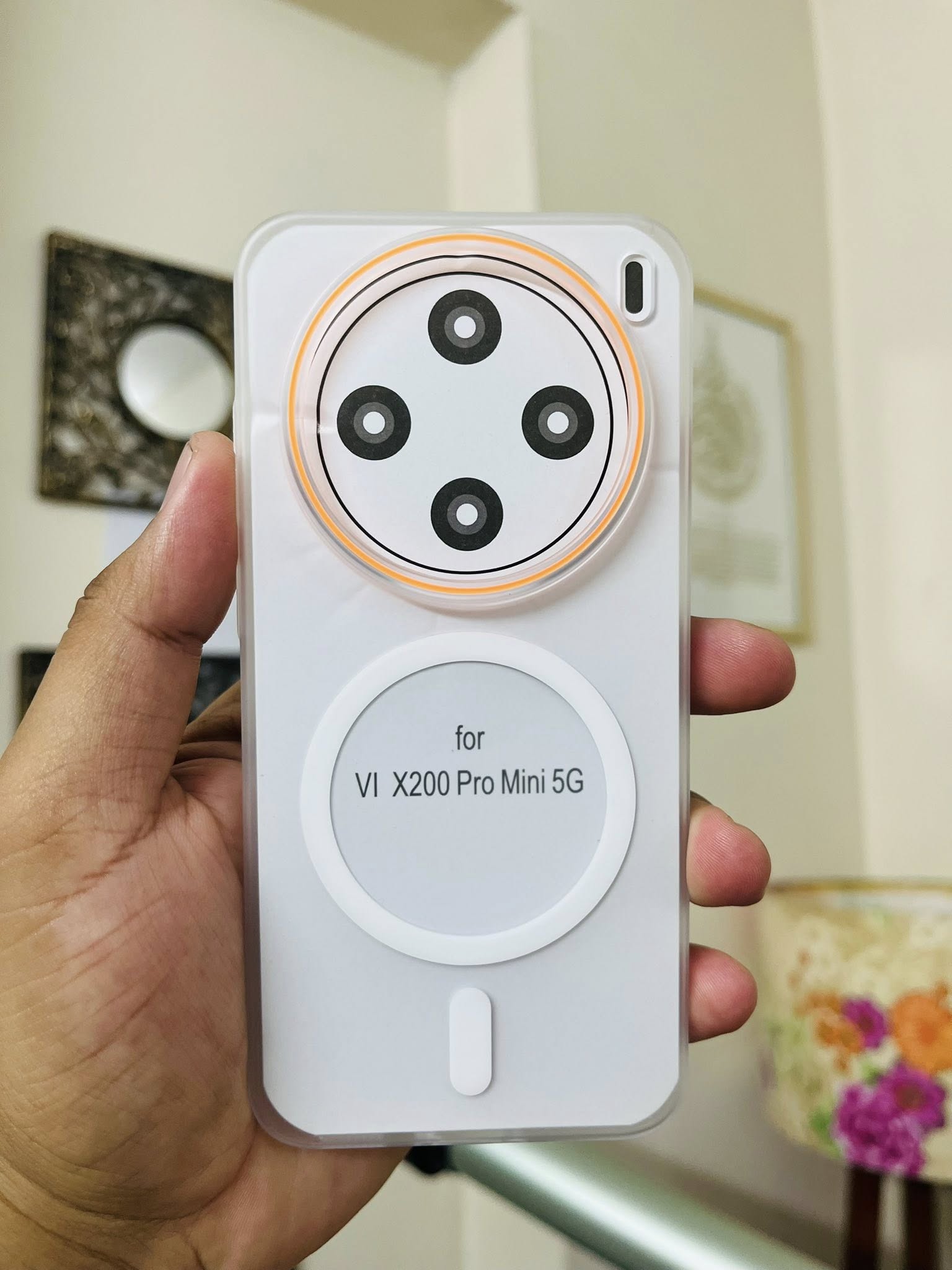 vivo X200 Pro Mini Back Cover Magsafe Design Premium Phone Case