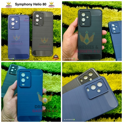 Symphony Helio 80 Back Cover Soft Case Silicone_img_1